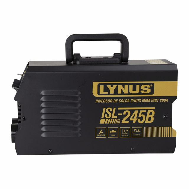 ISL-245B INVERSOR DE SOLDA LYNUS MMA / TIG 200A SERRALHEIRO BIVOLT 