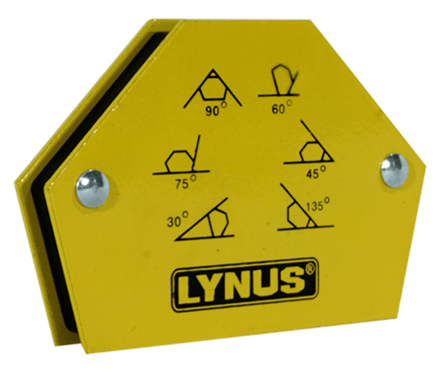 Esquadro Magnético Forte 12 Kg Multi-ângulos Eml-12a Lynus