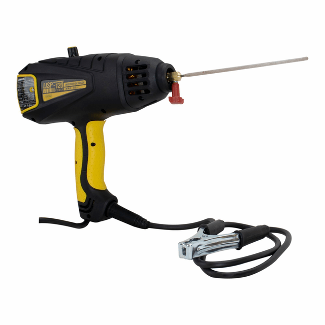 LISP-120 LYNUS INVERSORA DE SOLDA MMA PISTOLA 100 AMPERES 127V
