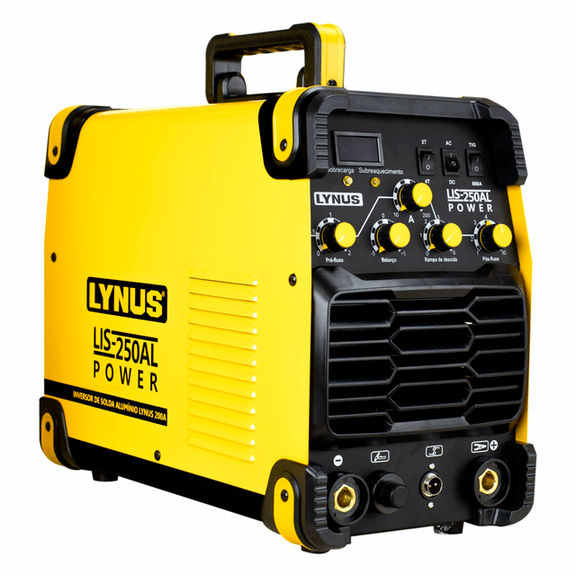 LIS-250AL - INVERSOR DE SOLDA ALUMÍNIO LYNUS 200A
