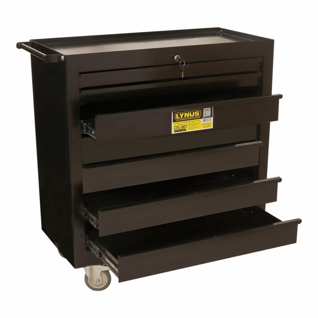 CARRINHO FERRAMENTAS LYNUS - CFL-807 C/ 7 GAV