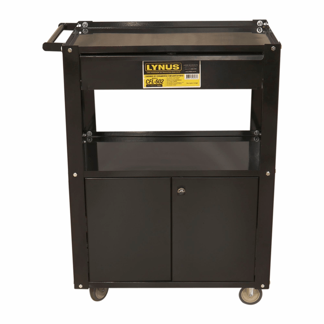 CARRINHO FERRAMENTAS LYNUS - CFL-602 GAV/PORTA
