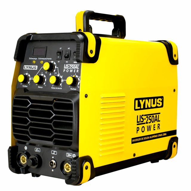LIS-250AL - INVERSOR DE SOLDA ALUMÍNIO LYNUS 200A