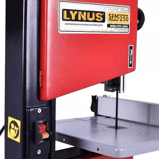 SFM-250 SERRA FITA DE BANCADA 250W 220V - BIVOLT 