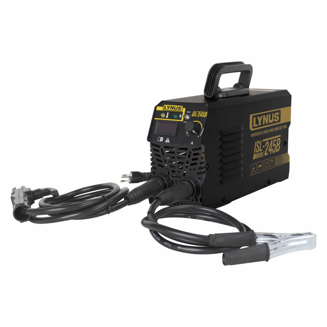 ISL-245B INVERSOR DE SOLDA LYNUS MMA / TIG 200A SERRALHEIRO BIVOLT 