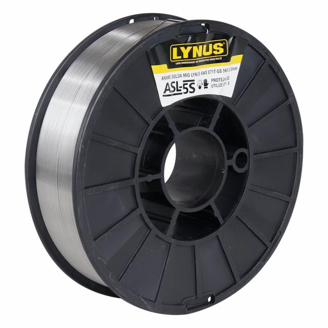 ARAME SOLDA MIG LYNUS AWS E71T-GS 1KG 0,8 M