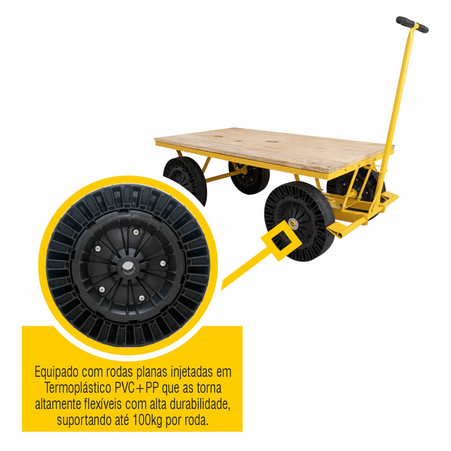 CARRINHO PLATAFORMA LYNUS - MP-300 