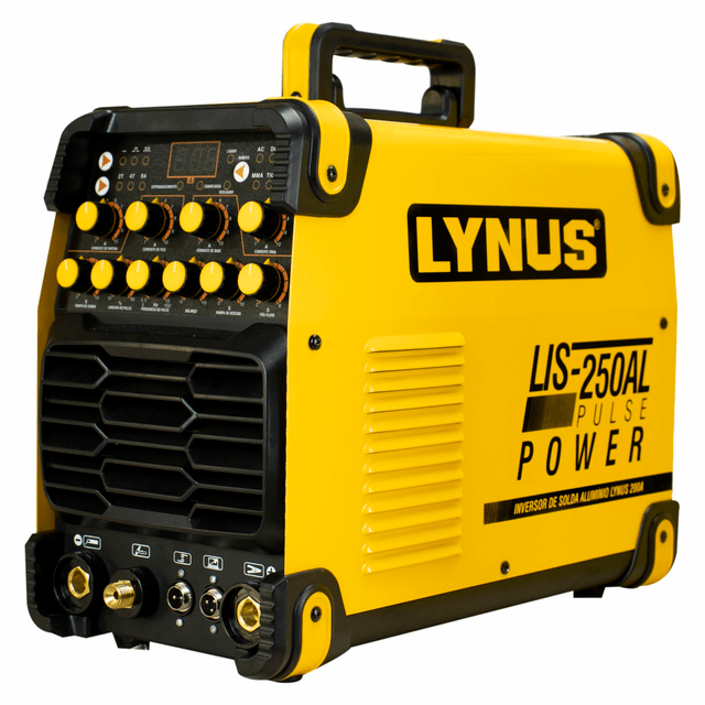 LIS-250AL PULSE - INVERSORA DE SOLDA ALUMÍNIO LYNUS 200A