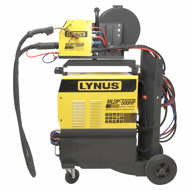 Inversor Cabeçote Externo MIG 500 Amperes Trifásico Bivolt Modelo MLDP-500 Lynus