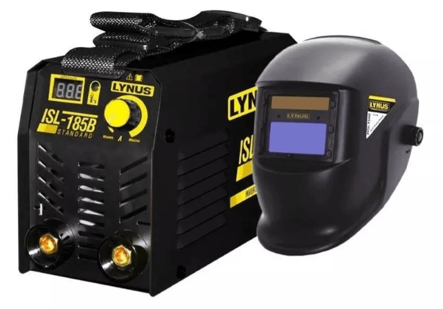 Kit inversor solda standard Kisl-185b + Máscara solda lynus