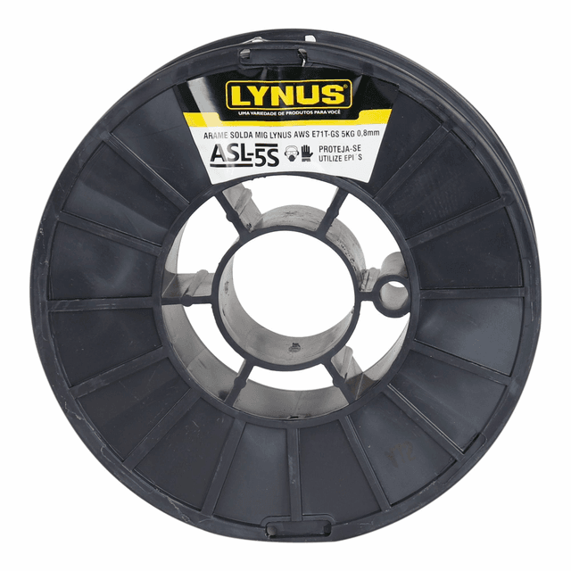 ARAME SOLDA MIG LYNUS AWS E71T-GS 1KG 0,8 M