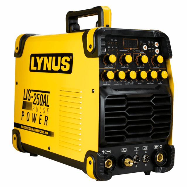 LIS-250AL PULSE - INVERSORA DE SOLDA ALUMÍNIO LYNUS 200A