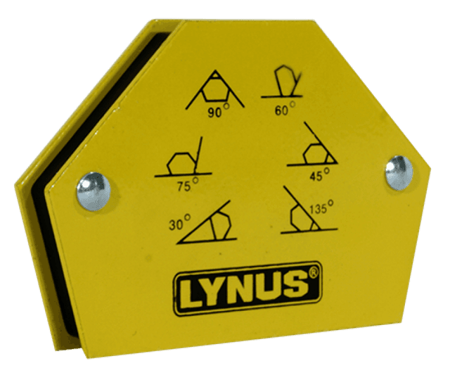 Esquadro Magnético Forte 25 Kg Multi-ângulos Eml-25a Lynus