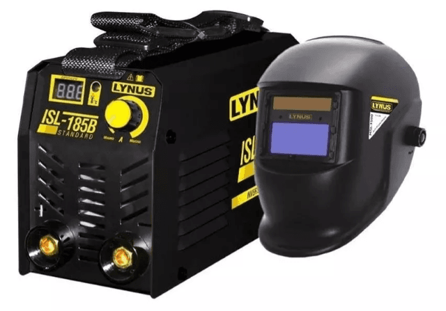 Kit inversor solda standard Kisl-185b + Máscara solda lynus